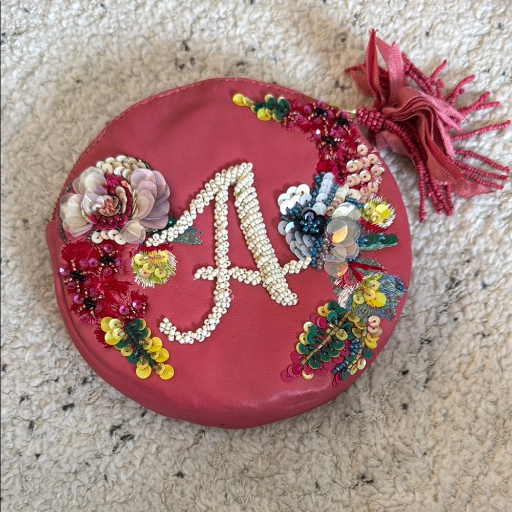 Anna Harlow Russo x Anthropologie “A” clutch